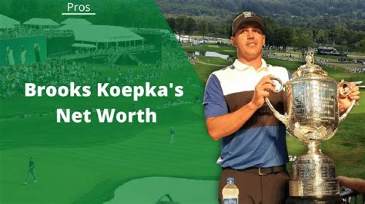 Brooks Koepka Net Worth: A Comprehensive Look at the Golfer's Wealth and Achievements