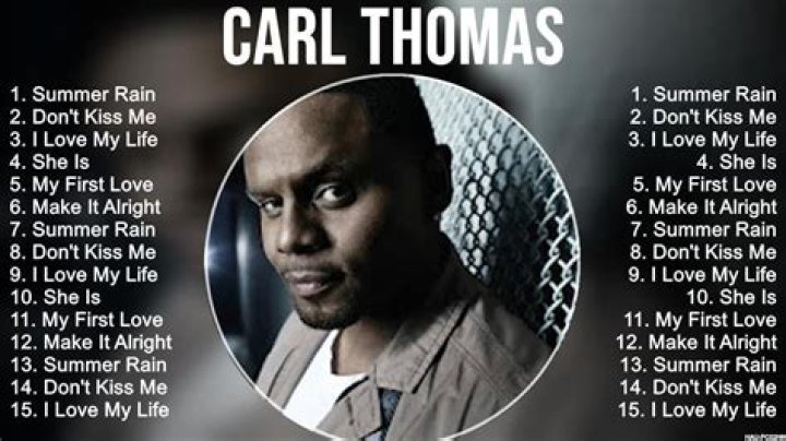 Carl Thomas: The Soulful Voice Behind R&B Hits