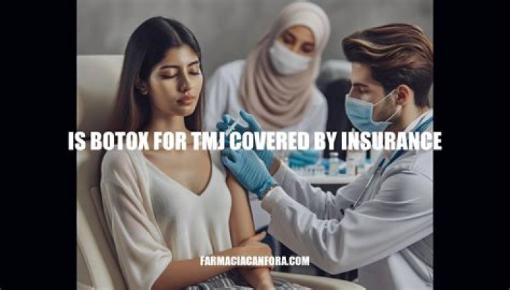 Everything You Need to Know About Insurance Coverage for Botox for TMJ