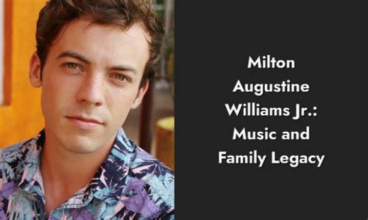 Milton Augustine Williams Jr.: A Comprehensive Biography and Legacy