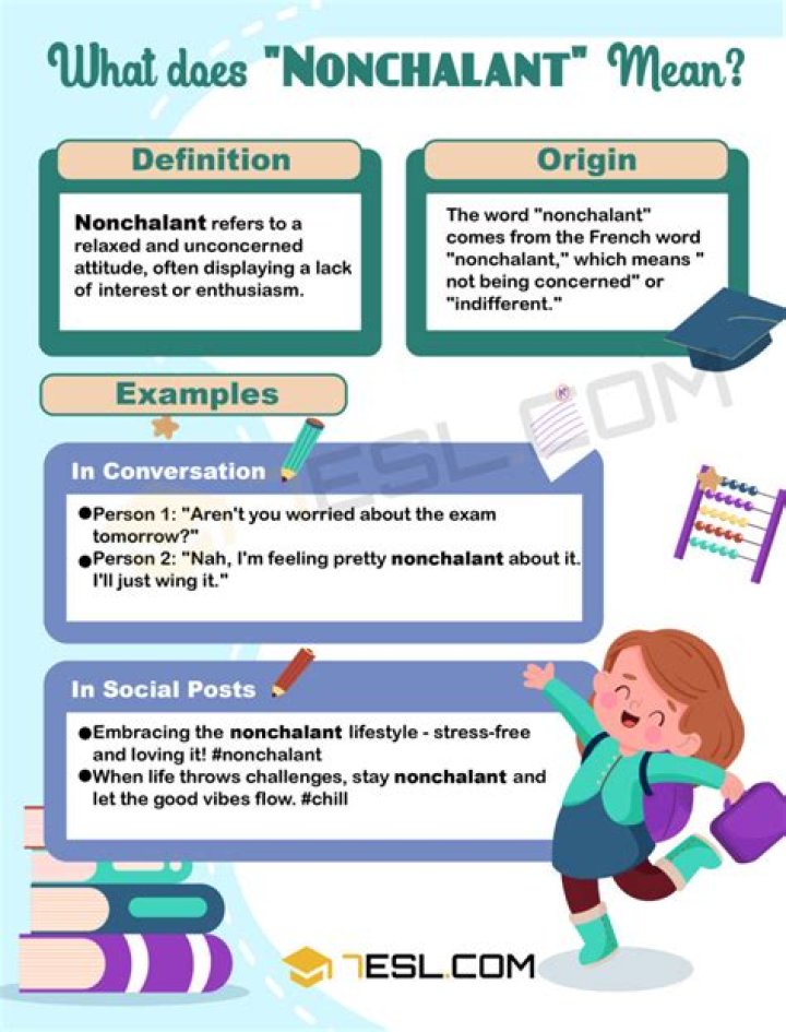 Understanding Nonchalant Behavior: A Comprehensive Guide